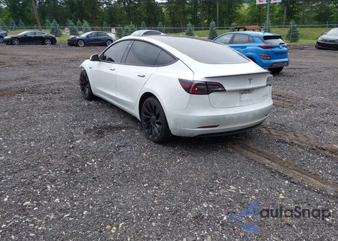 2023 Tesla Model 3 Performance Dual Motor All-Wheel Drive from USA, damaged, VIN 5YJ3E1EC7PF500160